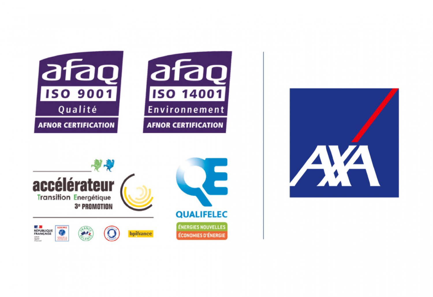 Certifications et Assurance AXA